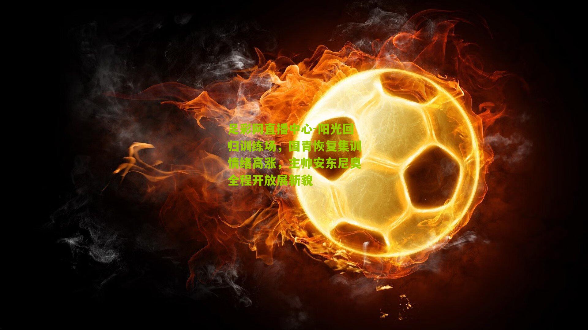 足彩网直播中心-阳光回归训练场，国青恢复集训情绪高涨，主帅安东尼奥全程开放展新貌